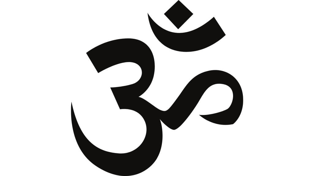 bc22 Om Zeichen Hindu Asien Indien Esoterik Yoga Aufnäher Bügelbild Applikation 